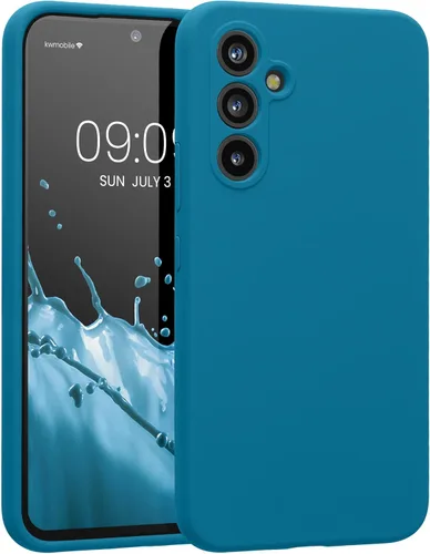 Miniatura 85 de kwmobile Funda compatible con Samsung Galaxy A13 4G - Funda delgada de silicona TPU - Acabado suave al tacto - Amarillo radiante