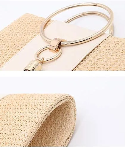 Miniatura 6 de EDPD bolso de embrague monedero de noche para mujer con cadena de hombro