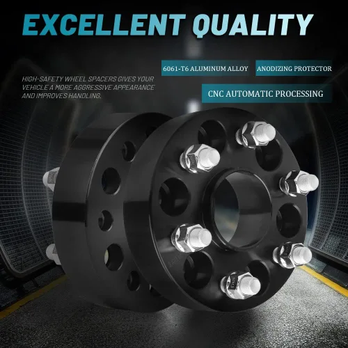 Miniatura 86 de IRONTEK Espaciadores de rueda de 2 pulgadas de 0.236 x 5.315 in para F150 (orificio de cubo de 3.429 in, pernos M14x2) 0.236x5.315 in a 0.236x5.315