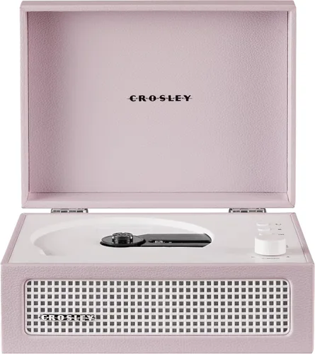 Miniatura 13 de Crosley CR3517A-AM Voyager - Reproductor de CD portátil retro con altavoces estéreo Bluetooth y radio FM, Amythest