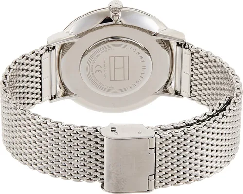 Miniatura 2 de Tommy Hilfiger 1710355 Sofisticado reloj deportivo analógico de cuarzo plateado para hombre Tono Movimiento de cuarzo