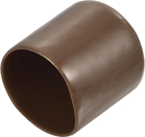 Miniatura 104 de uxcell 25 tapas de goma de 0.787 in de vinilo de identificación redonda tapa tapa de rosca de tornillo protectores negro