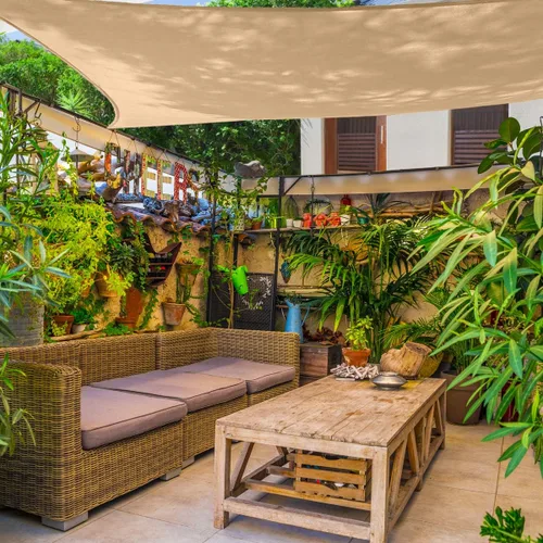 Miniatura 9 de AsterOutdoor Toldo parasol rectangular de 12 x 16 pies, Toldo con bloqueador UV para patio, patio trasero, césped, jardín, actividades al aire Arena
