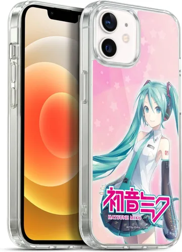 Miniatura 164 de Head Case Designs Licencia Oficial Hatsune Miku Gráficos Lindos Carcasa de Gel [Protección de Grado Militar] Compatible con Apple iPhone 7
