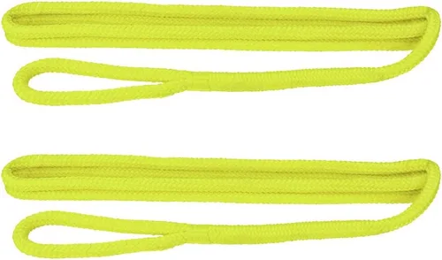 Miniatura 16 de Extreme Max 3006.2168 BoatTector Premium Línea de Guardabarros de Nailon de Doble Trenza Paquete de Valor de 2 - 3/8" x 6', Negro