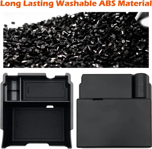 Miniatura 4 de Compatible con Subaru Impreza 2017-22 2023 y Crosstrek 2018 2019 2020 2021 2022 2023 Accesorios Organizador de bandeja de consola central, caja