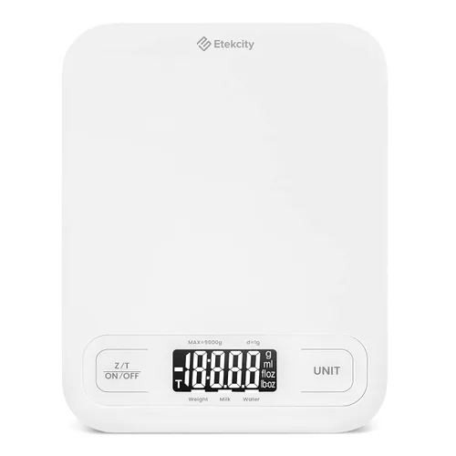 Miniatura 15 de Etekcity Báscula digital de cocina para alimentos, gramos y onzas para perder peso, hornear y cocinar, graduación precisa de 0.05 oz/1 g, 5