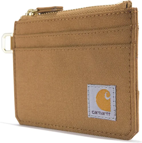 Miniatura 13 de Carhartt Cartera casual de nailon con cremallera para tarjetas para mujer