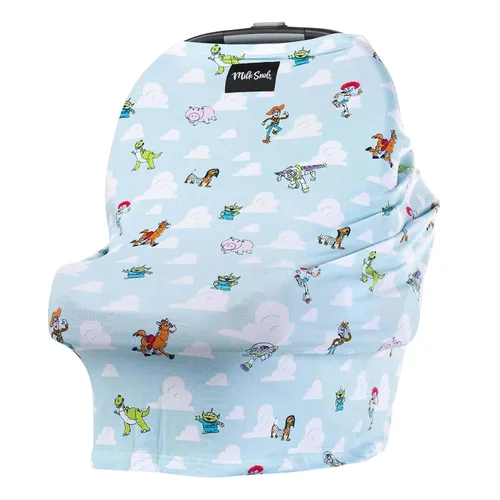 Miniatura 15 de Milk Snob Disney Un Deseo Hecho Realidad 5-en-1 Cubierta para Bebé, para Lactancia, Asiento de Coche, Portabebé, Cochecito, Silla Alta, Cesta