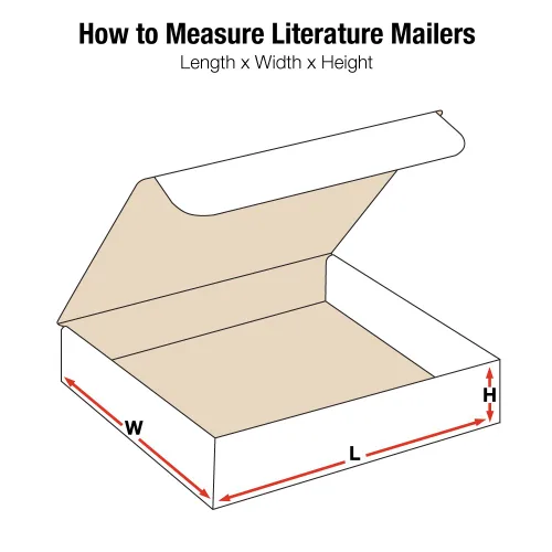 Miniatura 2 de Aviditi Cajas de correo de literatura blanca, 14 x 14 x 2 pulgadas, paquete de 50, a prueba de aplastamiento, para envío, correo y almacenamiento