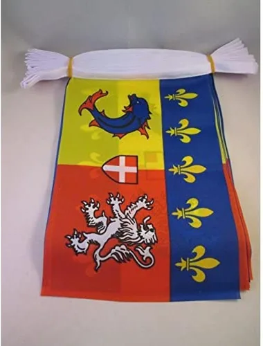 Miniatura 25 de AZ FLAG Señal marítima internacional 42.7 ft BUNTING Flag 40 banderas 9'' x 6'' - Banderas de cuerda del alfabeto náutico 5.9 x 8.3 in