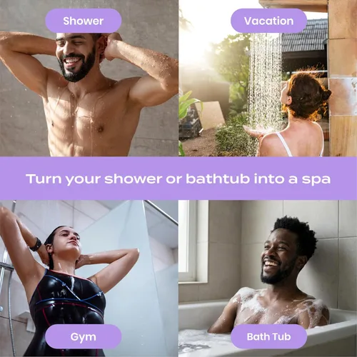 Miniatura 8 de Body Restore Shower Steamers - Paquete de 15 unidades de aromaterapia, regalo del día del padre para papá, regalos de spa de lujo para hombres
