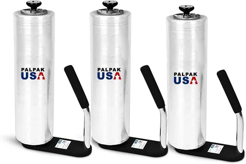 PalPak100 - El dispensador líder de película elástica - Capacidad para película elástica de 12 a 18 pulgadas - Resistencia industrial ligera