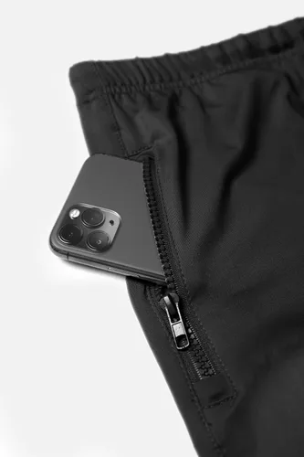 Miniatura 4 de Jed North Pantalones cortos de gimnasio para culturismo con entrepierna de 4 pulgadas para hombre con bolsillos con cremallera, pantalones cortos