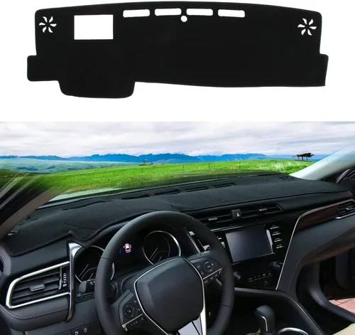 Miniatura 18 de Cubierta de salpicadero para salpicadero, alfombra personalizada para Toyota RAV4 2013 2014 2015 2016 2017 2018 Accesorios antideslizante protector
