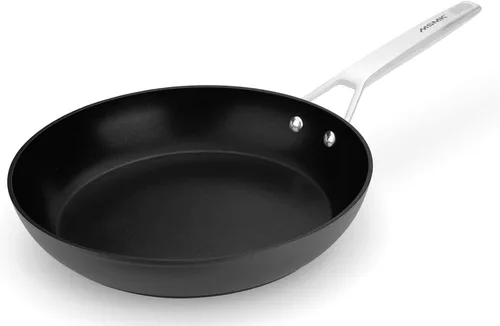 Miniatura 9 de MsMk Sartén pequeña de 7 pulgadas para freír, carbonizada también sartén antiadherente para tortilla, libre de PFOA, no tóxico, resistente a