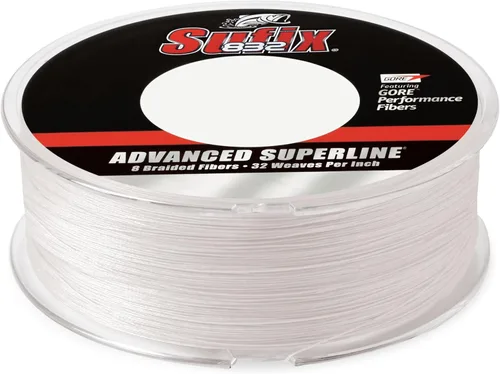 Miniatura 11 de Sufix 832 Advanced Superline Cuerda de pescar trenzada - 150 yardas verde (Low Vis Green)
