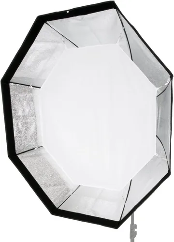 Miniatura 3 de Fotodiox Pro 48" Octagon Softbox PLUS cuadrícula (Eggcrate) para Studio Luz estroboscópica/flash con difusor suave y dedicado, speedring