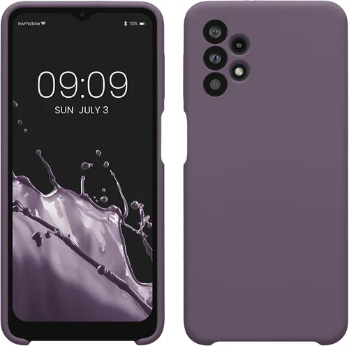 Miniatura 185 de kwmobile Funda Compatible con Samsung Galaxy A14 5G - Funda de teléfono de TPU y silicona con acabado suave - Verde Lima