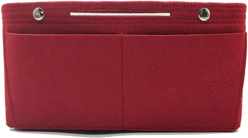 Miniatura 11 de LEXSION Organizador de fieltro para bolso – Bolsa de bolsillo múltiple en bolsa organizadora