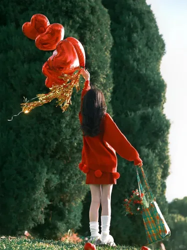 Miniatura 2 de Globo de corazón rojo de 18 pulgadas, 20 globos en forma de corazón, globos de aluminio para decoración de bodas, fiestas, cumpleaños 18" Red