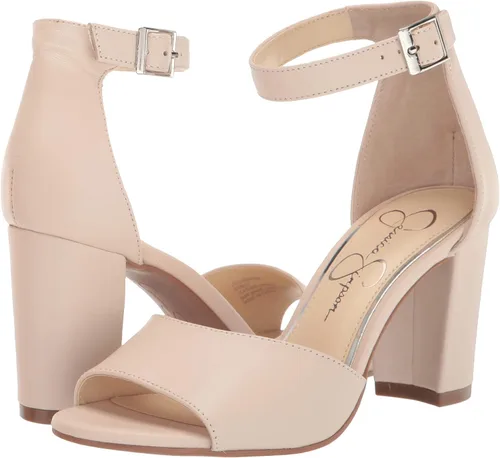 Miniatura 7 de Jessica Simpson Sandalias Sherron con tacón de bloque y correa al tobillo para mujer