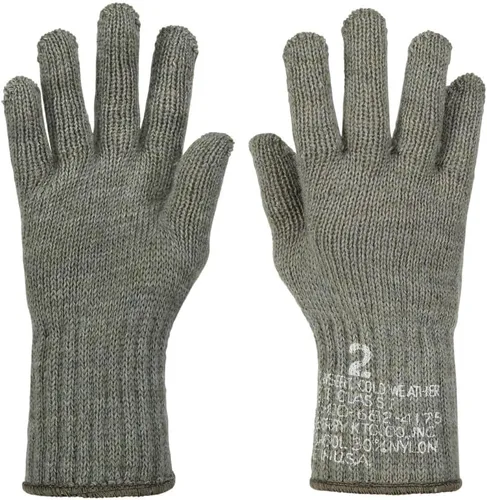 M MCGUIRE GEAR Guantes de invierno de nieve para hombre, mezcla de nailon y lana, para clima frío