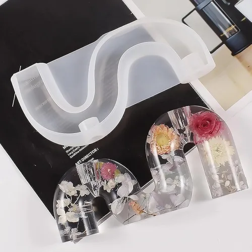 Miniatura 4 de Juego de moldes de silicona para velas, molde de resina para velas, molde de fundición de resina epoxi para velas cónicas, molde de soporte de vela