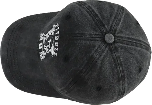 Miniatura 5 de Kamaple Proud Pitbull Mom Hipster - Gorra de béisbol ajustable para mujer, unisex