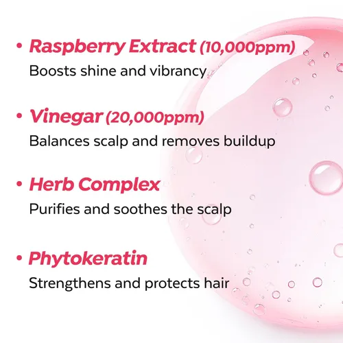 Miniatura 6 de A’PIEU Vinagre de Frambuesa para el Cabello [Recarga] - Limpieza Profunda del Cuero Cabelludo y Desintoxicación para Cuero Cabelludo Graso