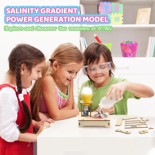 Miniatura 6 de Kits de ciencia STEM Poraxy para niños de 8-10-12 años, 5 juegos de rompecabezas 3D de madera, juguetes para niños de 8-13 años, kits