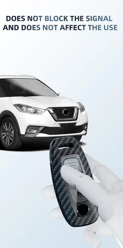 Miniatura 3 de SANRILY Funda para llavero ABS y aleación de zinc de 3/4/5 botones para Nissan Ariya 8 Gen th New Teana X-Trial 2022 2023 Pathfinder Rogue Funda