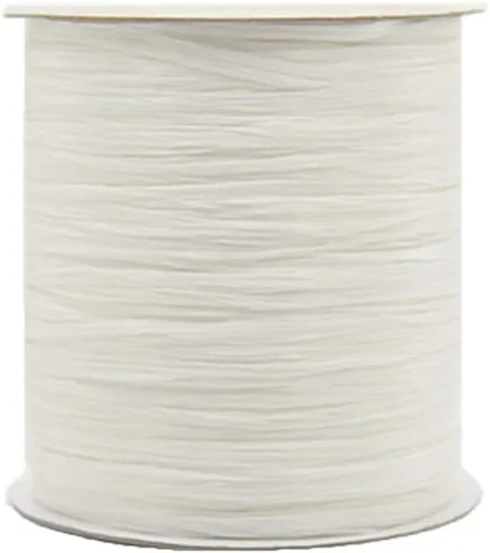 Miniatura 24 de 250 Metros/273 Yardas Raffia Ribbon Hilo de Raffia Hilo de ganchillo Azul Bolsa de ganchillo Hilo de paja Hilo de paja Hilo de rafia natural
