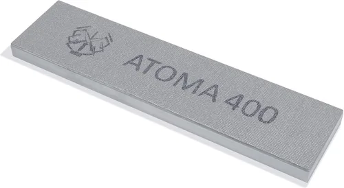 Placas de diamante Atoma de 0.039 x 0.157 in de grosor en blanco de aluminio - Compatible con afilador KME (grano 400)