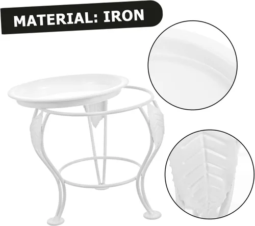 Miniatura 8 de COLLBATH Soportes para plantas exteriores e interiores, mini plantas de escritorio, soporte para suculentas, plantas de casa, estante de plantas