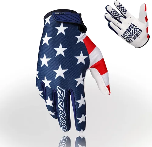 Miniatura 6 de Guantes de motocicleta transpirables y ligeros todoterreno para hombres y mujeres, ATV, BMX, MTB Racing