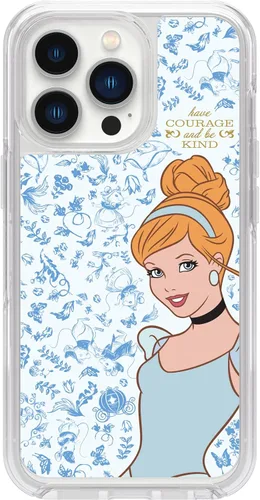 Miniatura 13 de OtterBox Symmetry Series + - Funda antimicrobiana transparente con MagSafe para iPhone 13 Pro, azul Azul/Claro