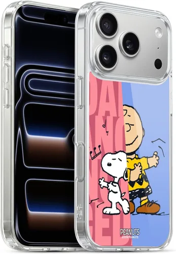 Miniatura 140 de Head Case Designs Funda de gel con licencia oficial de Peanuts Snoopy & Woodstock Halfs and Laughs [protección de grado militar] compatible