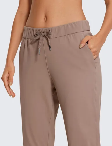 Miniatura 3 de CRZ YOGA - Pantalones deportivos elásticos de 4 vías para mujer de 27 pulgadas pantalones deportivos para correr viajes descanso pantalones
