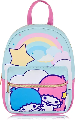 Miniatura 7 de Fast Forward Sanrio Hello Kitty y amigos mochila para mujeres, hombres, unisex Linda mochila de piel sintética de 10" mini mochila Badtz-maru