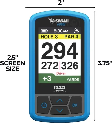 Miniatura 6 de Izzo Swami Golf GPS Rangefinder - Color Display & Scorekeeper