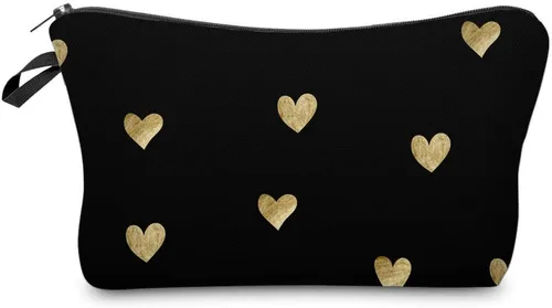 Miniatura 21 de Deanfun Bolsa de cosméticos para mujer, flores de mandala, bolsas de maquillaje impermeables, bolsa espaciosa para artículos de tocador, accesorios