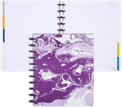 Miniatura 110 de Talia - Cuadernos de notas con tapas, planificador, personalizables, (Azul de Verano, Junior (5.5 pulgadas x 8.5 pulgadas)) Azul verano