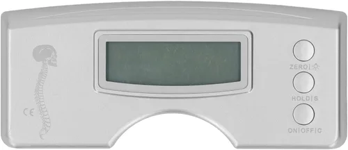 Escoliómetro digital Tamaño compacto Portátil Fácil Operación Escoliosis Metro ABS Vivienda 0 a 30 grados con bolsa de almacenamiento para hospital