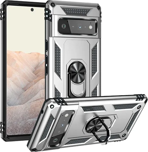 Miniatura 17 de Korecase Funda para Google Pixel 6 Pro de Servicio Pesado Resistente de Cuerpo Completo a Prueba de Arañazos a Prueba de Golpes Protección