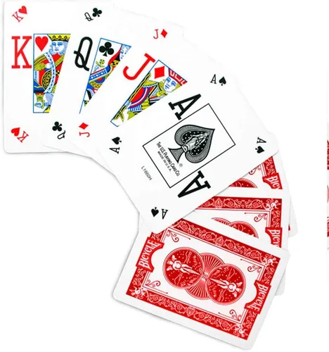 Miniatura 5 de Bicycle Pro Poker Peek Red Back Juego de cartas