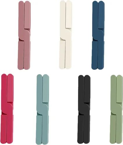 Miniatura 9 de Salvamanteles de silicona plegables antideslizantes resistentes al calor con diseño de cruz plegable para platos calientes, ollas y sartenes