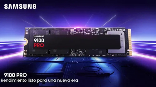 Miniatura 10 de Samsung SSD 9100 PRO 1TB, PCIe 5.0x4 M.2 2280, velocidades de lectura secuencial de hasta 14,700MB/s, lo mejor para computación de IA