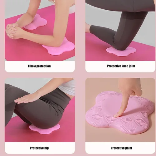 Miniatura 3 de Yogas Rodillamiento Almohadilla Protectora Antideslizante Yogas Almohadillas de Espuma Deportiva Cojín de Equilibrio Suave Almohadilla Plana Duradera