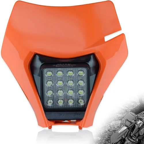 Miniatura 14 de Faro de Motocross, Kit de Luz LED Enduro Pit Bike Universal Para la Mayoría de Motocicletas Dirt Pit Bike TC FC TE FE TX FX